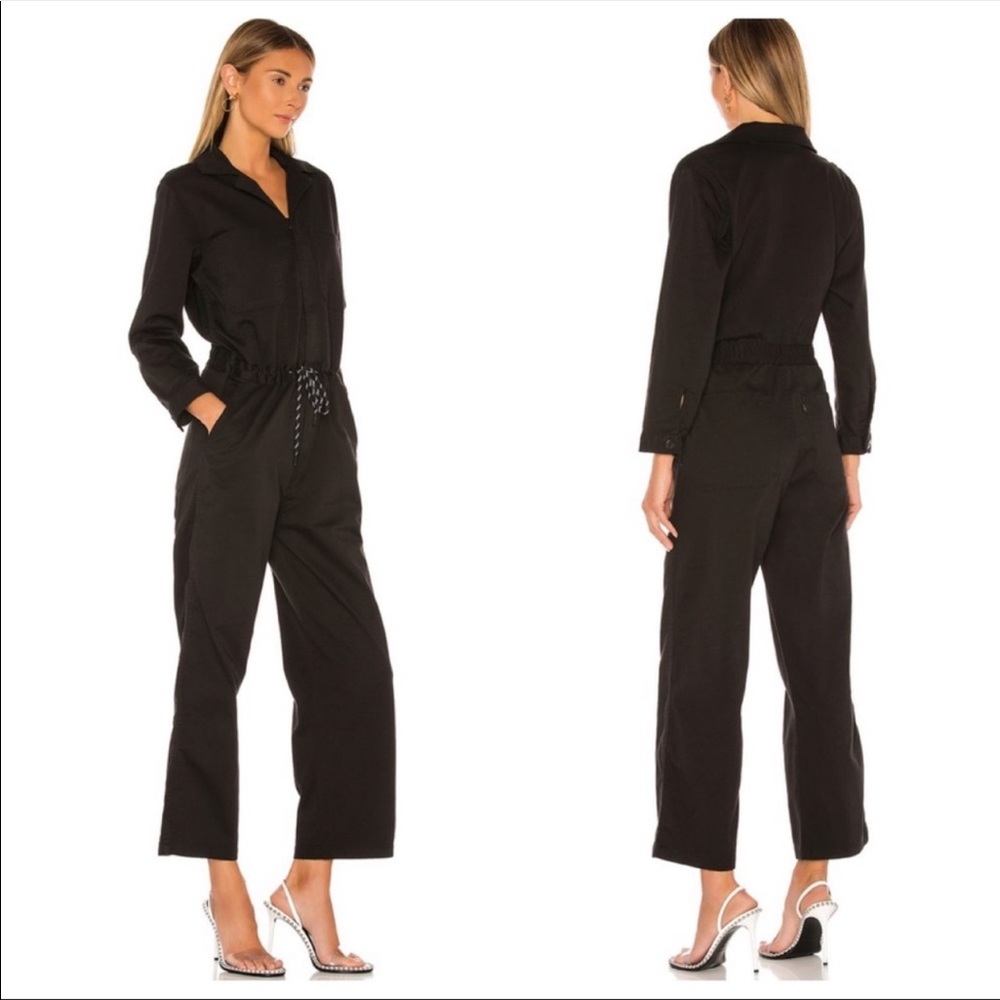 Levi's Luella Jump Suit Denim Black Coveralls